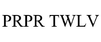 PRPR TWLV