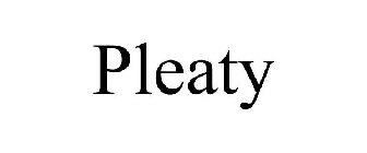 PLEATY