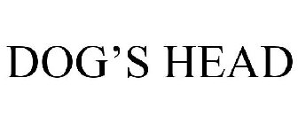 DOG'S HEAD