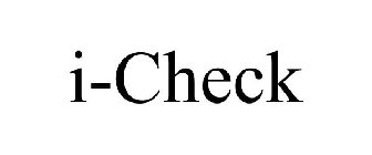 I-CHECK