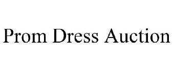PROM DRESS AUCTION