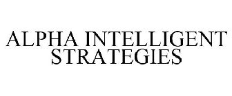 ALPHA INTELLIGENT STRATEGIES