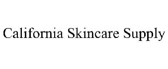 CALIFORNIA SKINCARE SUPPLY