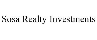 SOSA REALTY INVESTMENTS