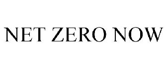 NET ZERO NOW