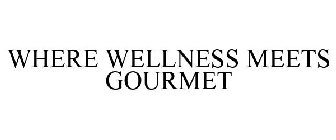 WHERE WELLNESS MEETS GOURMET