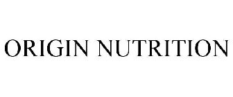 ORIGIN NUTRITION