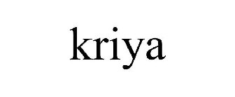 KRIYA