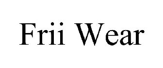 FRII WEAR