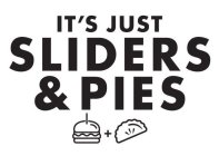 IT'S JUST SLIDERS & PIES