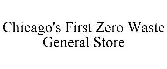 CHICAGO'S FIRST ZERO WASTE GENERAL STORE