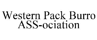 WESTERN PACK BURRO ASS-OCIATION