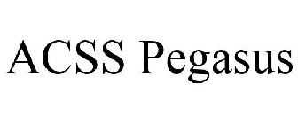 ACSS PEGASUS