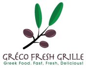 GRÉCO FRESH GRILLE GREEK FOOD. FAST, FRESH, DELICIOUS!