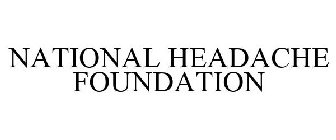 NATIONAL HEADACHE FOUNDATION