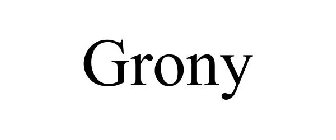 GRONY