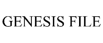 GENESIS FILE