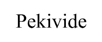 PEKIVIDE