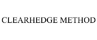 CLEARHEDGE METHOD