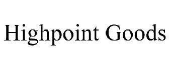 HIGHPOINT GOODS