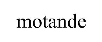 MOTANDE