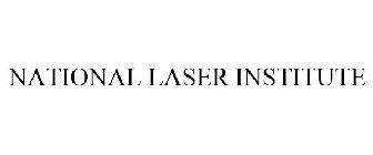 NATIONAL LASER INSTITUTE