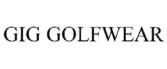 GIG GOLFWEAR