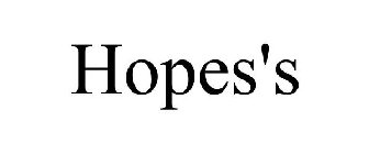 HOPES'S