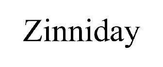 ZINNIDAY