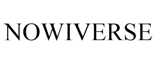 NOWIVERSE