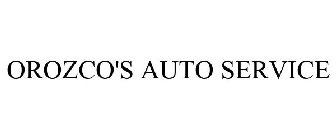 OROZCO'S AUTO SERVICE