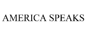 AMERICA SPEAKS