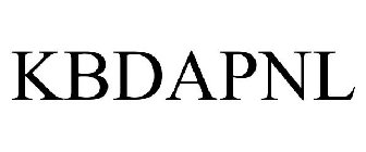 KBDAPNL