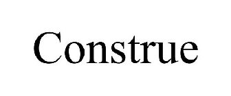 CONSTRUE