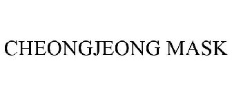CHEONGJEONG MASK