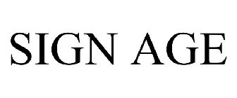 SIGN AGE