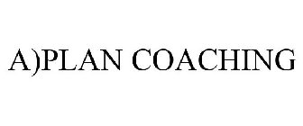A)PLAN COACHING