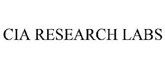 CIA RESEARCH LABS