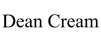 DEAN CREAM