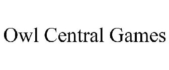 OWL CENTRAL GAMES