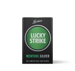 LUCKIES LUCKY STRIKE MENTHOL SILVER AN AMERICAN ORIGINAL