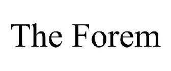 THE FOREM