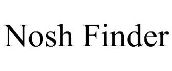 NOSH FINDER