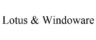 LOTUS & WINDOWARE