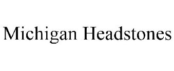 MICHIGAN HEADSTONES