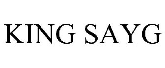 KINGSAYG