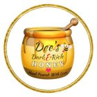 DEE'S DARK & RICH HONEY HAND POURED WITH LOVE