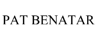 PAT BENATAR