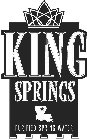 KING SPRINGS PURIFIED SPRING WATER