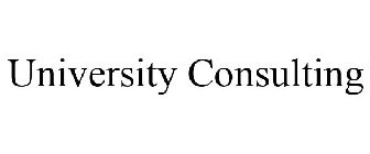 UNIVERSITY CONSULTING